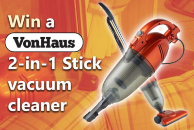 Win one of 10 VonHaus vacuum cleaners thumbnail