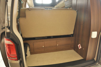 2019 VW Caravaggio campervan fold up bed