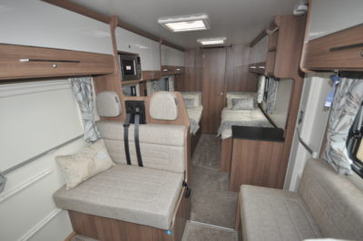 Bailey Advance 764T interior