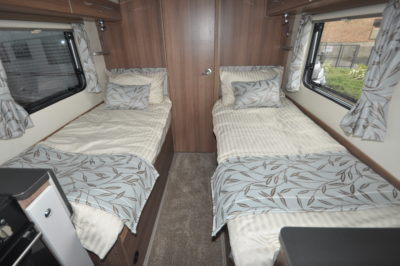 Bailey Advance 764T twin beds