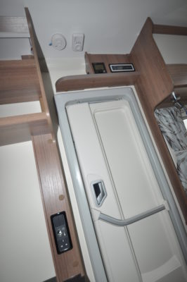 Bailey Advance 764T habitation door