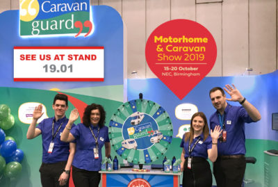 Caravan Guard at the Motorhome and Caravan Show 2019 thumbnail