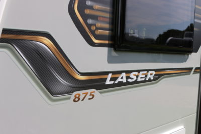 2020 Coachman Laser Xcel 875 caravan graphics and window