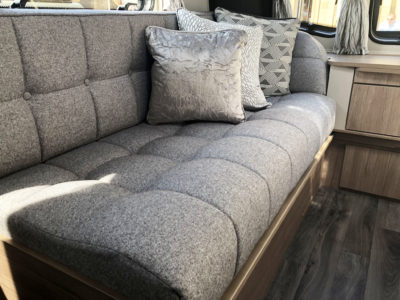 2020 Coachman Laser Xcel 875 caravan seating