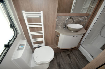 2020 Coachman Laser Xcel 875 caravan washroom