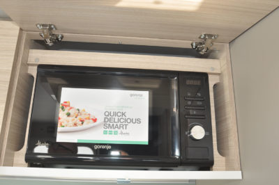 2020 Adria Altea Dart 62 DP caravan microwave