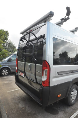 2020 Auto-Sleeper Fairford Plus motorhome bike rack