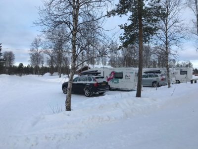 winter caravanning