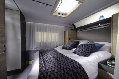 2020 Adria Astella caravan bedroom