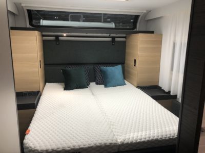 2020 Adria Astella caravan bedroom