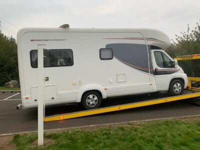 Recovered stolen motorhome