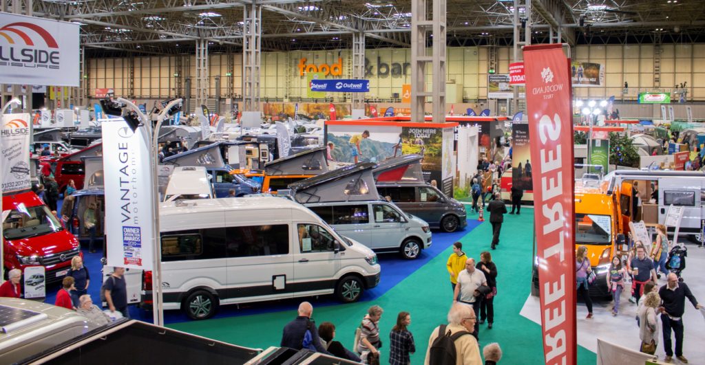 caravan, camping and motorhome show 2020