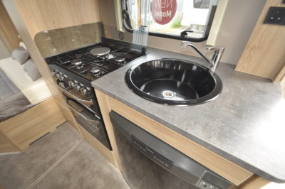 2020 Elddis Avanté 454 caravan kitchen