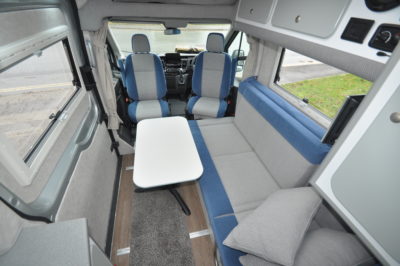 2020 Murvi Pimento XL motorhome dining area