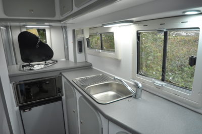 2020 Murvi Pimento XL motorhome kitchen