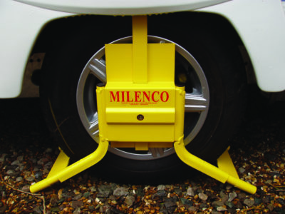 Milenco wheel clamp