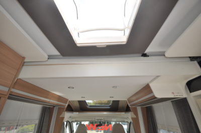 2020 Adria Matrix Axess 520 ST motorhome drop down bed