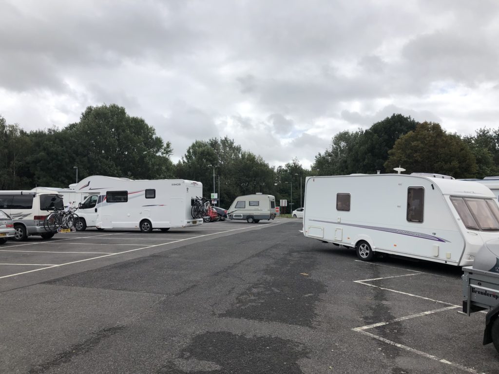 caravan and motorhome service station