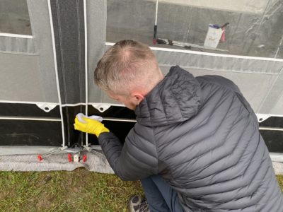 Cleaning your awning