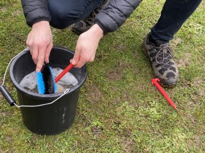 Cleaning your awning