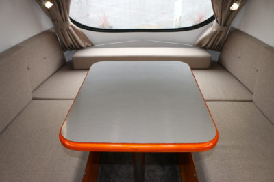 2020 Go-Pod Platinum micro-tourer lounge