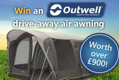 Win Outwell drive-away air awning thumbnail