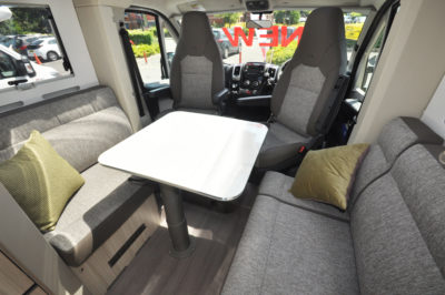 2020 Adria Compact Supreme DL lounge