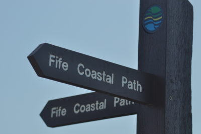Fife coastal path - lockdown places