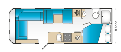 Coachman Acadia 860 floorplan