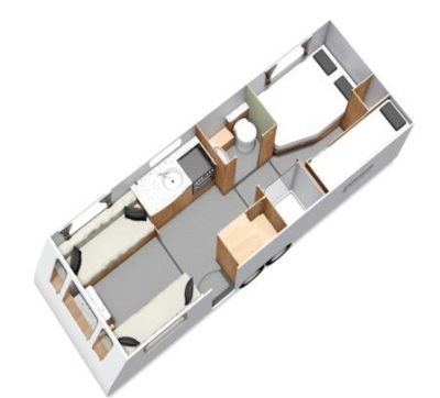 Elddis Avanté 868 floorplan