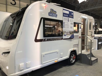 2020 Bailey Unicorn Black Edition Merida caravan