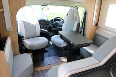 2020 Roller Team T-Line 743 motorhome lounge