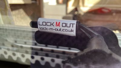 motorhome or caravan window lock