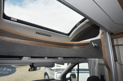 2021 Bailey Adamo 69-4 motorhome sunroof