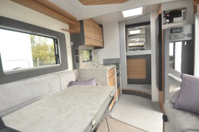 2021 Bailey Adamo 69-4 motorhome interior