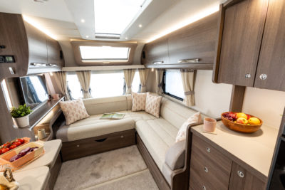 2021 Buccaneer Bermuda caravan interior