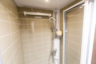 2021 Buccaneer Bermuda caravan shower