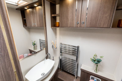 2021 Buccaneer Bermuda caravan washroom