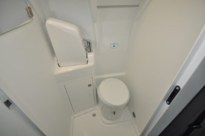 Volkswagen Grand California 680 motorhome washroom