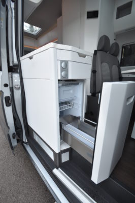 Volkswagen Grand California 680 motorhome kitchen