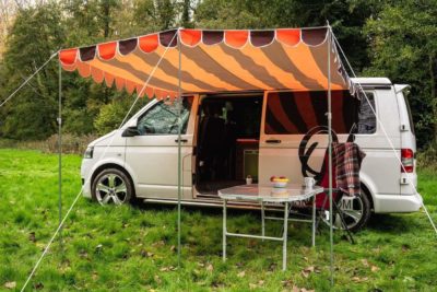 OlPro Campervan sun canopy shade