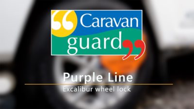 How to fit the Purpleline Excalibur as a caravan axle wheel lock thumbnail