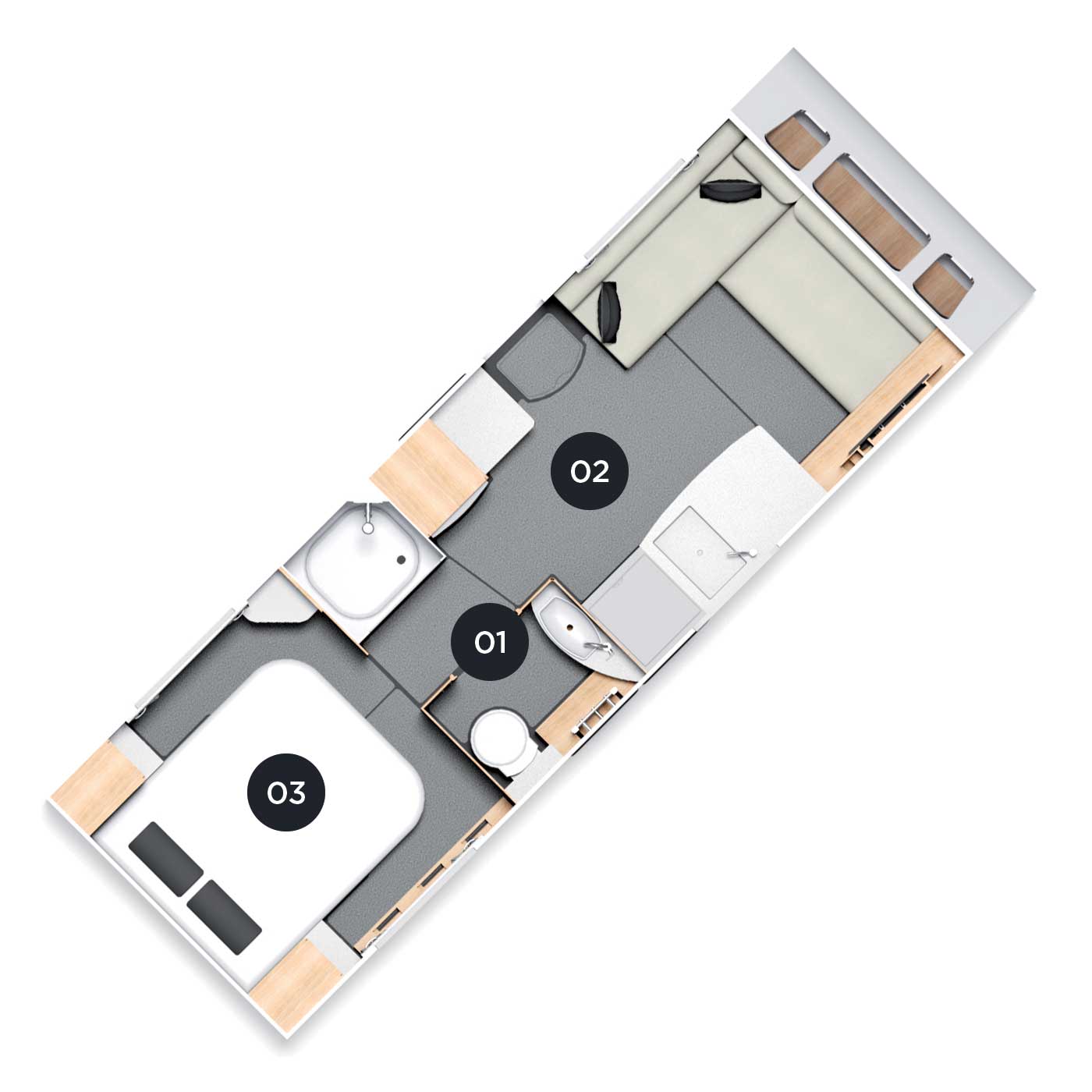 2021 Compass Camino 650 caravan