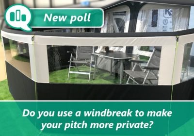Do you use a windbreak to make your pitch more private? thumbnail