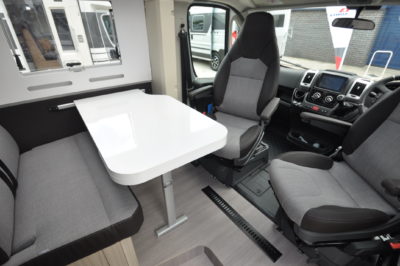 Adria Compact Supreme SC motorhome lounge