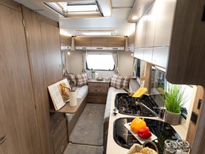 2021 Compass Navigator motorhome kitchen