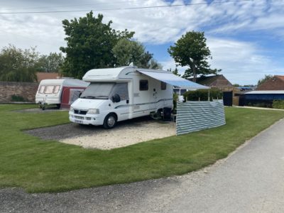 windbreak and wind out canopy