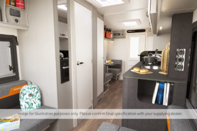 Swift Basecamp 6 interior