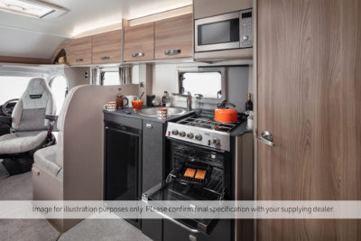 2022 Swift Edge kitchen