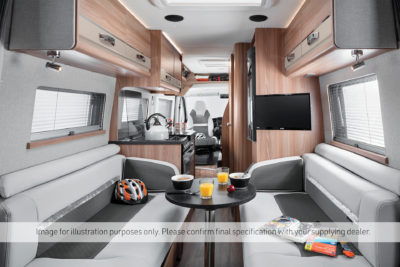 2022 Swift Select 184 interior